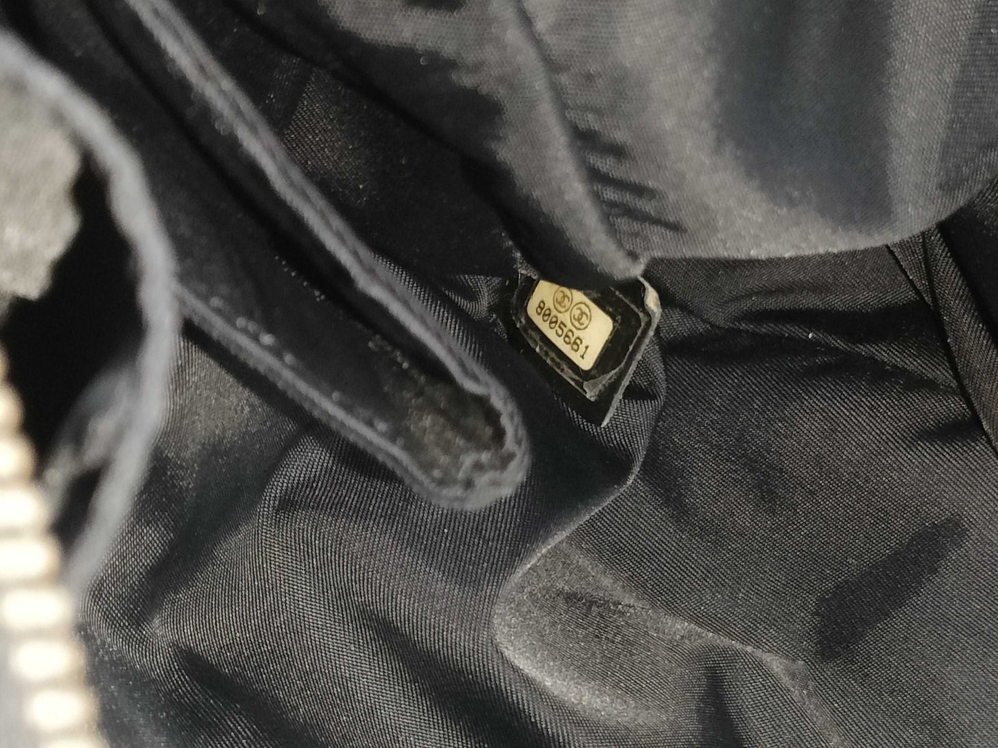 CHANEL New Travel Line Nylon Handbag