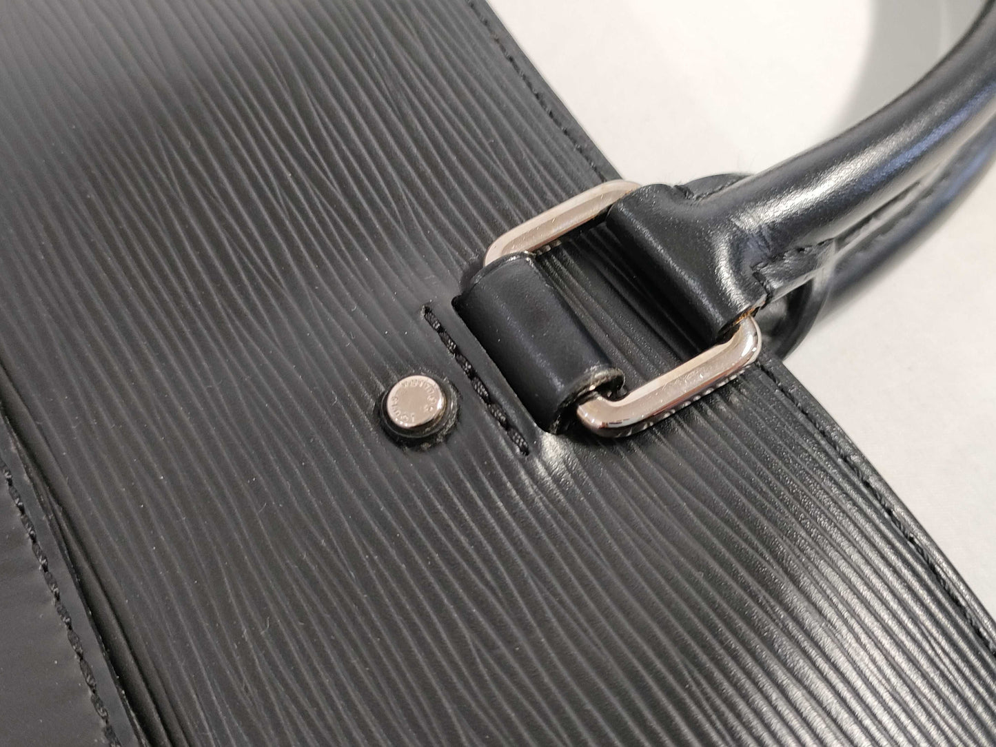 LOUIS VUITTON RFID verification failed RI2136 Epi Brooks Tote 2-way Business Bag