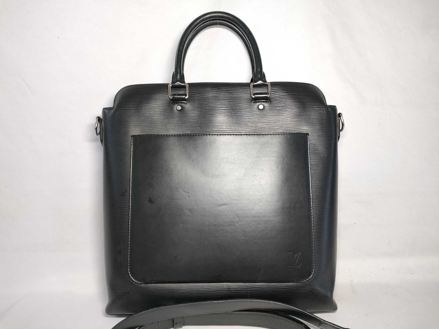 LOUIS VUITTON RFID verification failed RI2136 Epi Brooks Tote 2-way Business Bag
