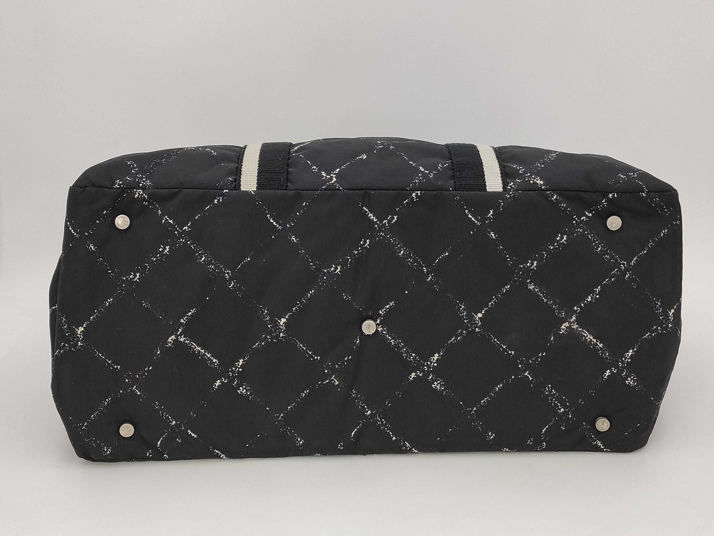 CHANEL Old Travel Line Boston Bag Boston Bag