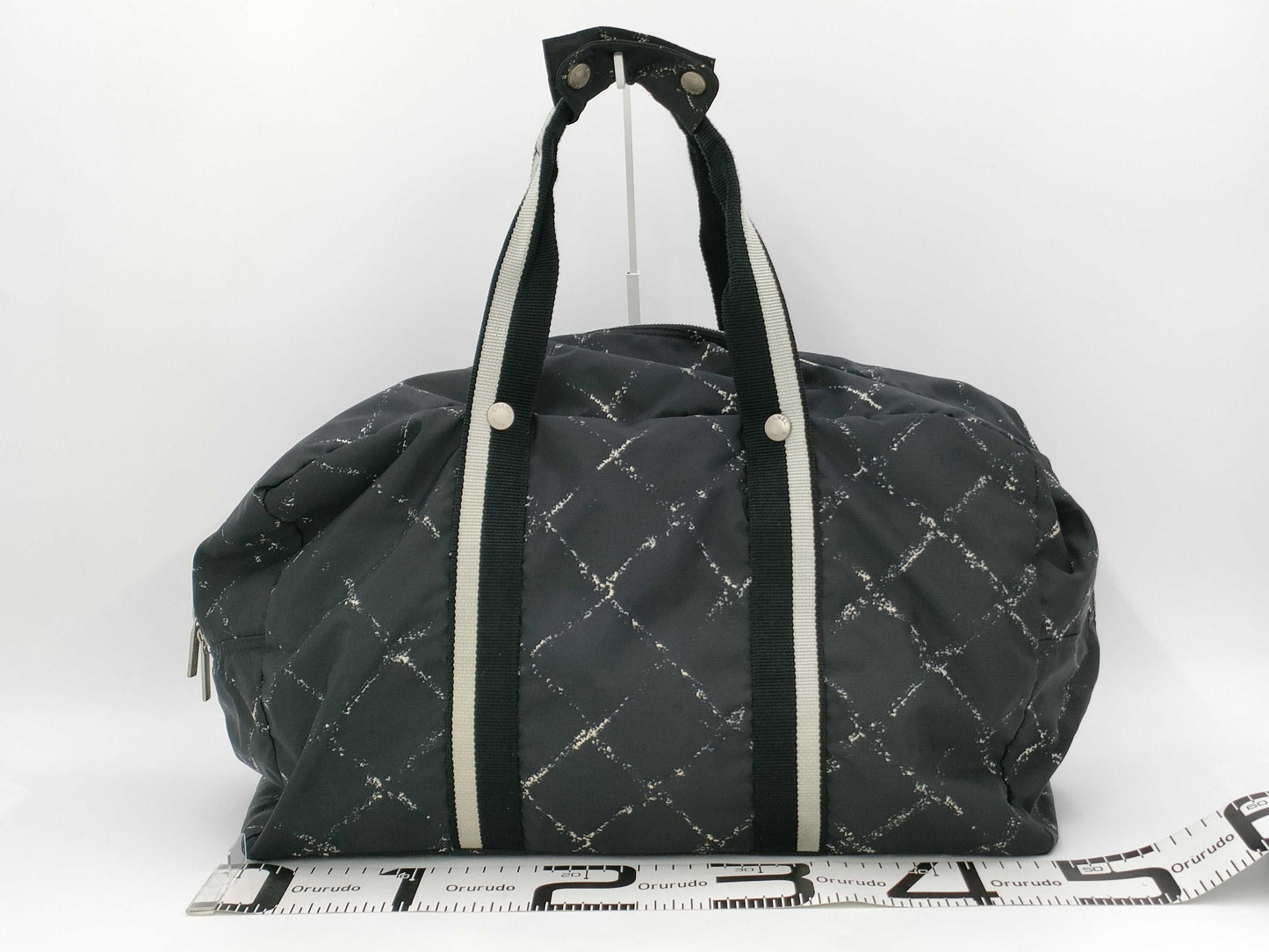 CHANEL Old Travel Line Boston Bag Boston Bag
