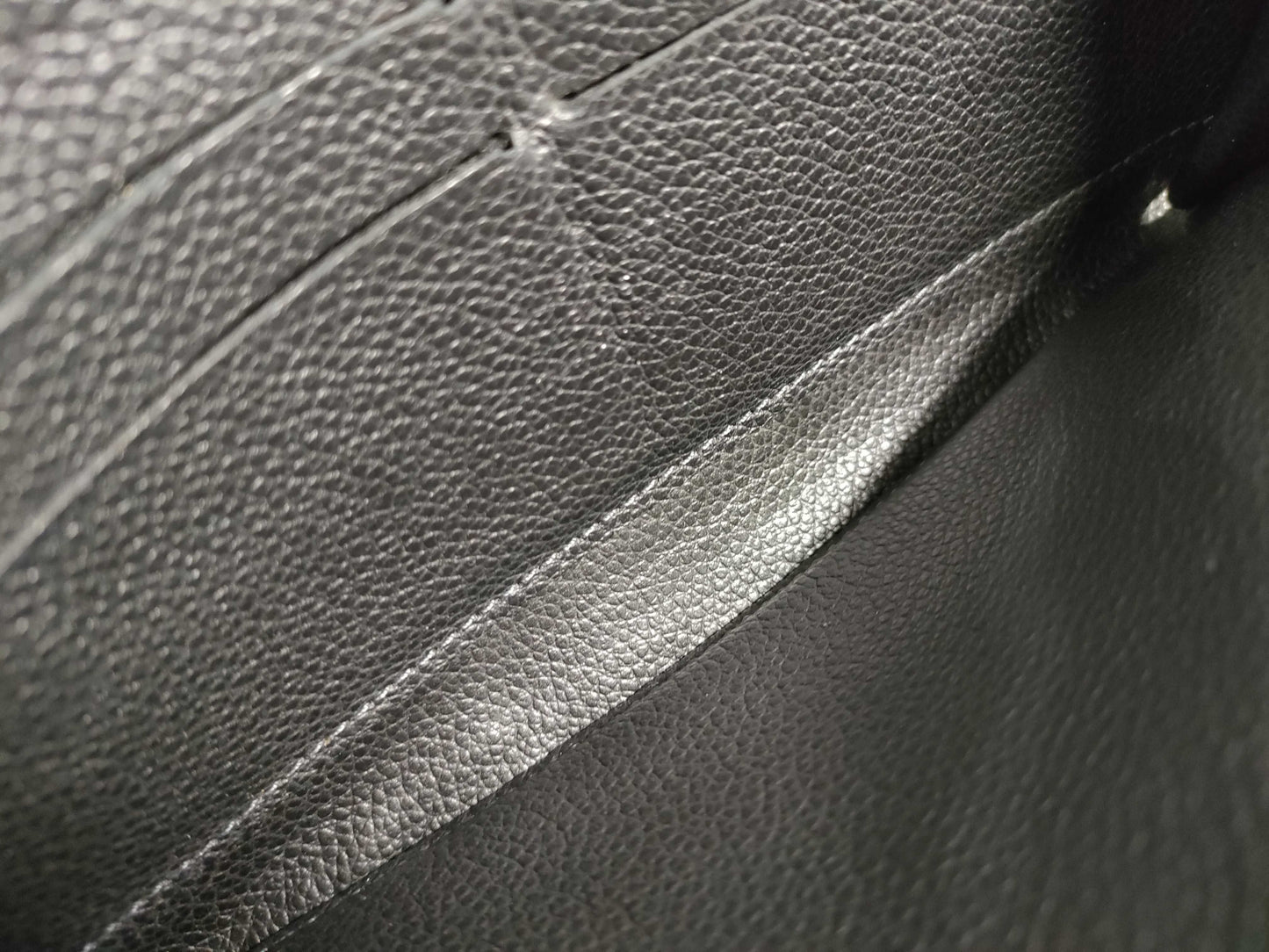LOUIS VUITTON RFID verification not possible SP4135 M61442 Zippy Wallet Platine Studs Wallet