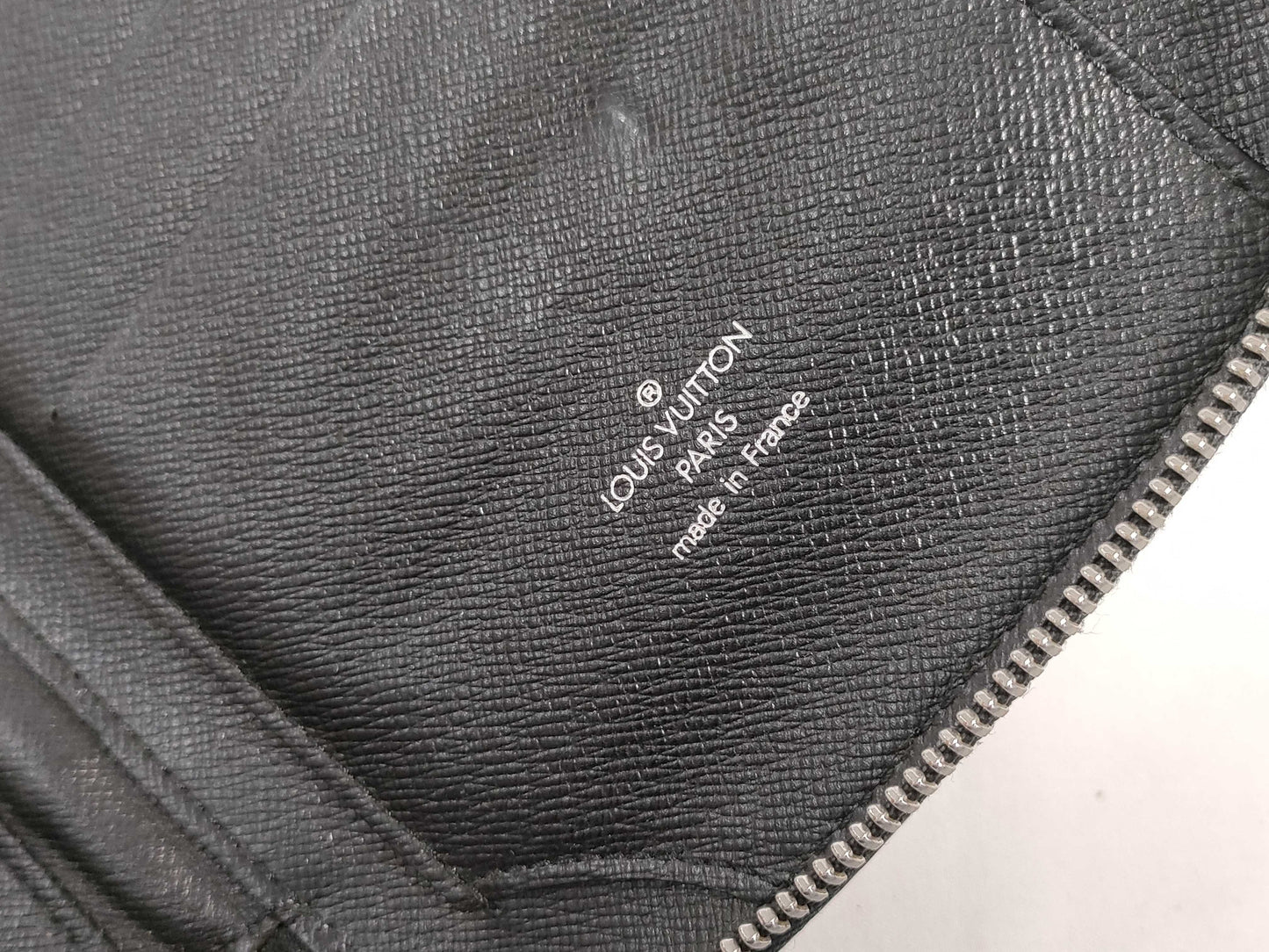 LOUIS VUITTON RFID verification failed MI1004 Taiga Taiga Organizer Atoll Travel Case Handbag