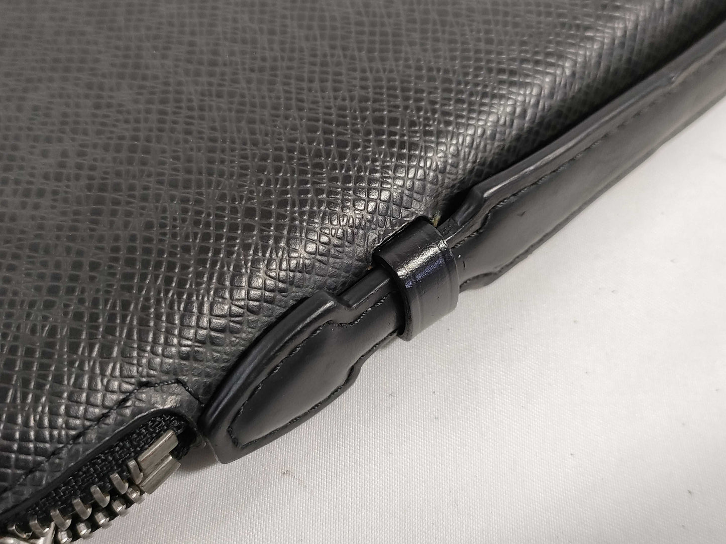 LOUIS VUITTON RFID verification failed MI1004 Taiga Taiga Organizer Atoll Travel Case Handbag