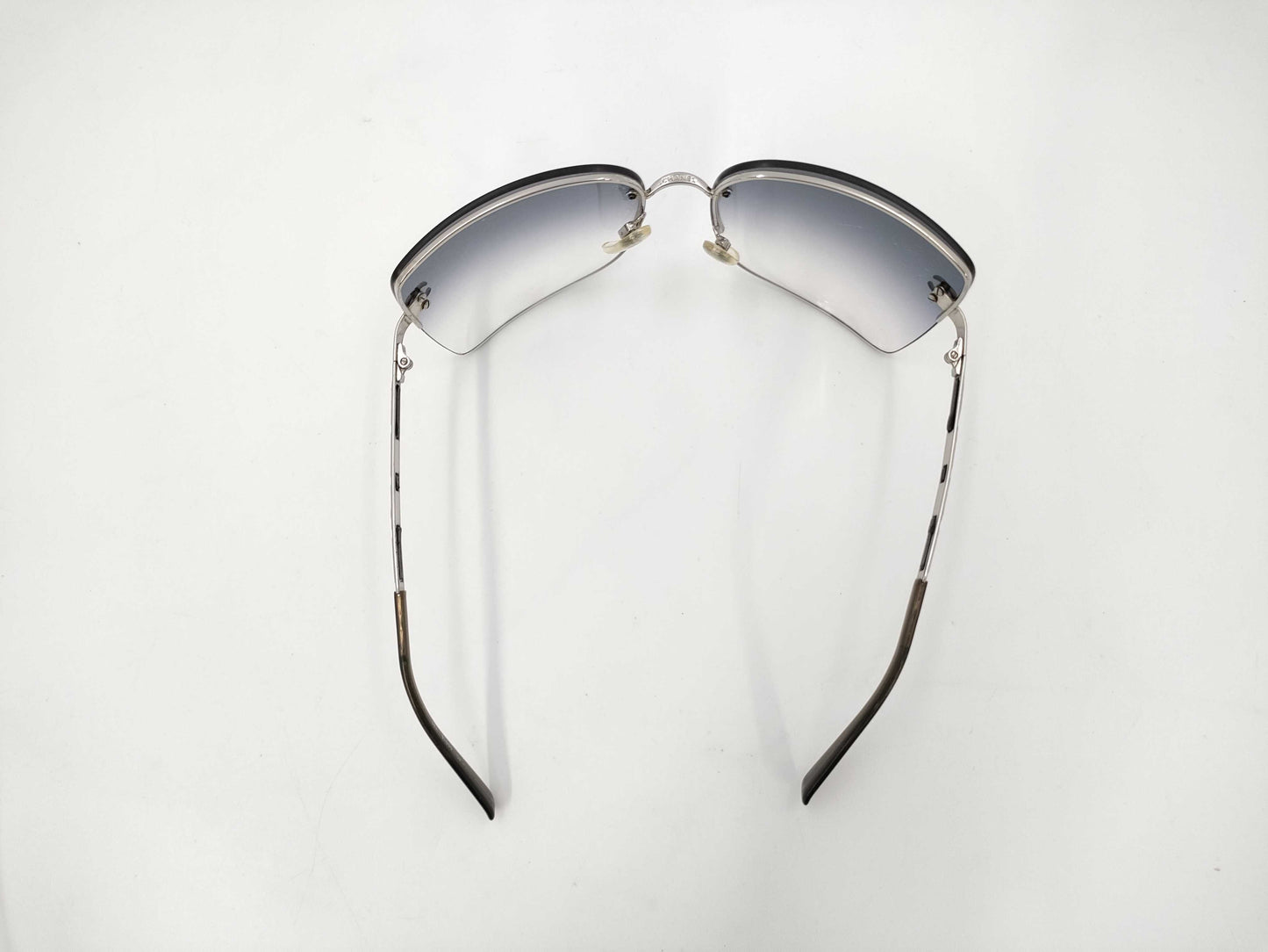 CHANEL CHANEL Chanel Sunglasses Coco Mark Black Red Sunglasses Glasses