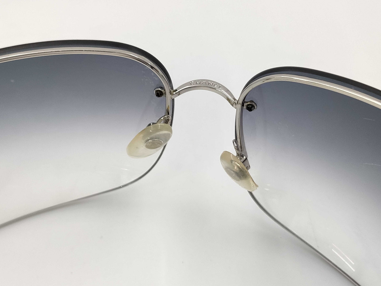 CHANEL CHANEL Chanel Sunglasses Coco Mark Black Red Sunglasses Glasses