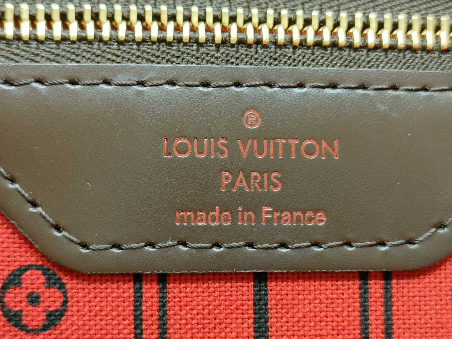 LOUIS VUITTON RFID Unverifiable SA4161 Damier LOUIS VUITTON M51105 Damier LV Damier Neverfull MM M51105 SA4161 Tote Bag