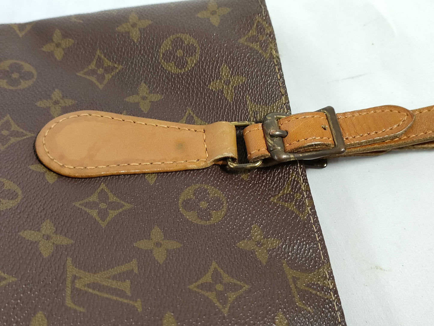 LOUIS VUITTON RFID verification not possible, serial number verification not possible, Monogram LOUIS VUITTON Monogram USA Exclusive Bucket Handbag
