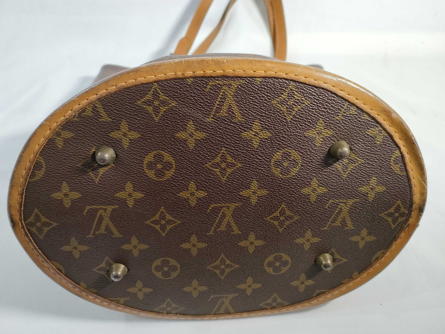 LOUIS VUITTON RFID verification not possible, serial number verification not possible, Monogram LOUIS VUITTON Monogram USA Exclusive Bucket Handbag