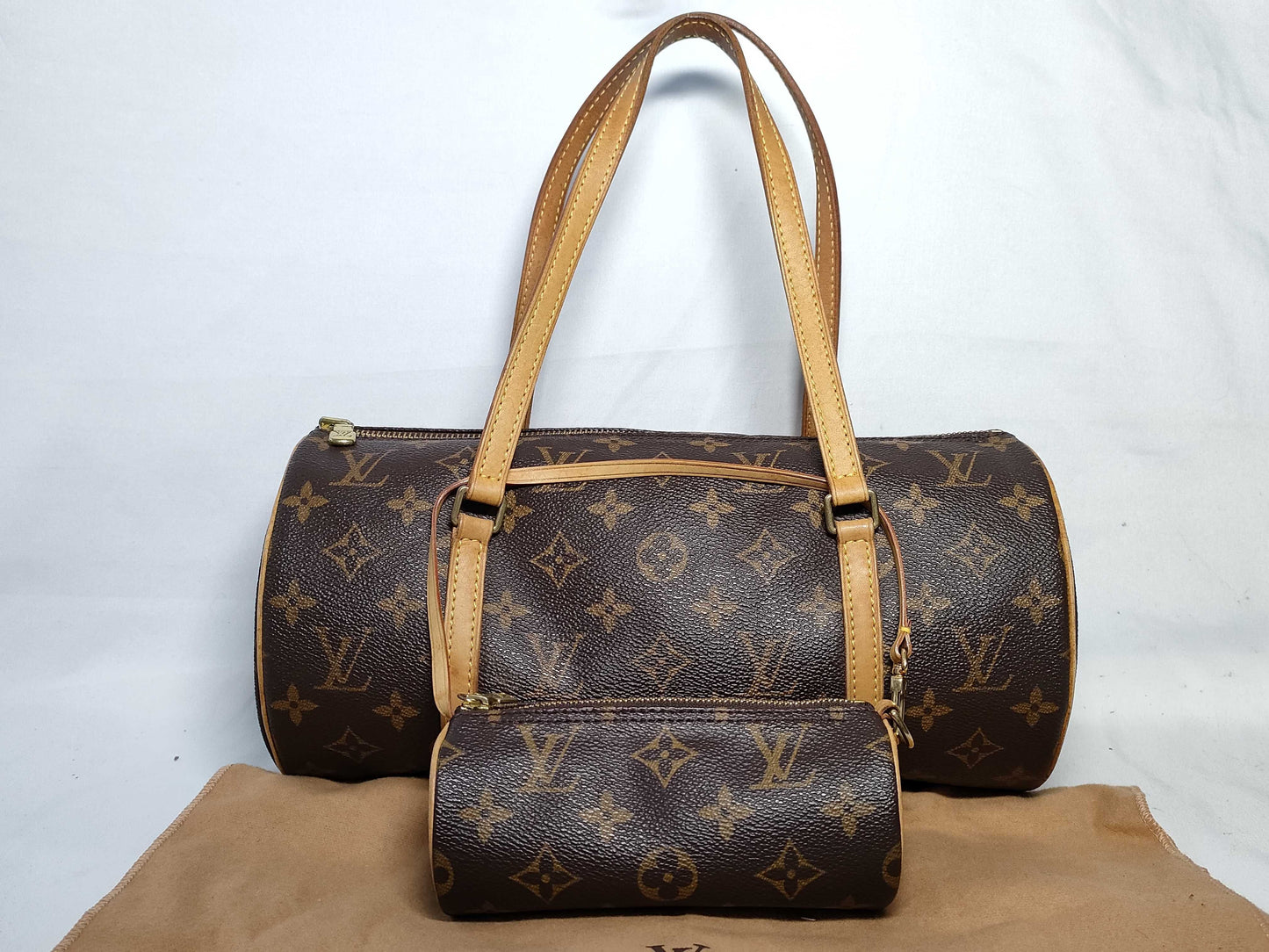 LOUIS VUITTON RFID verification failed SP0073 Monogram VUITTON M51385 Monogram M51385 Papillon 30? SA0035 Handbag