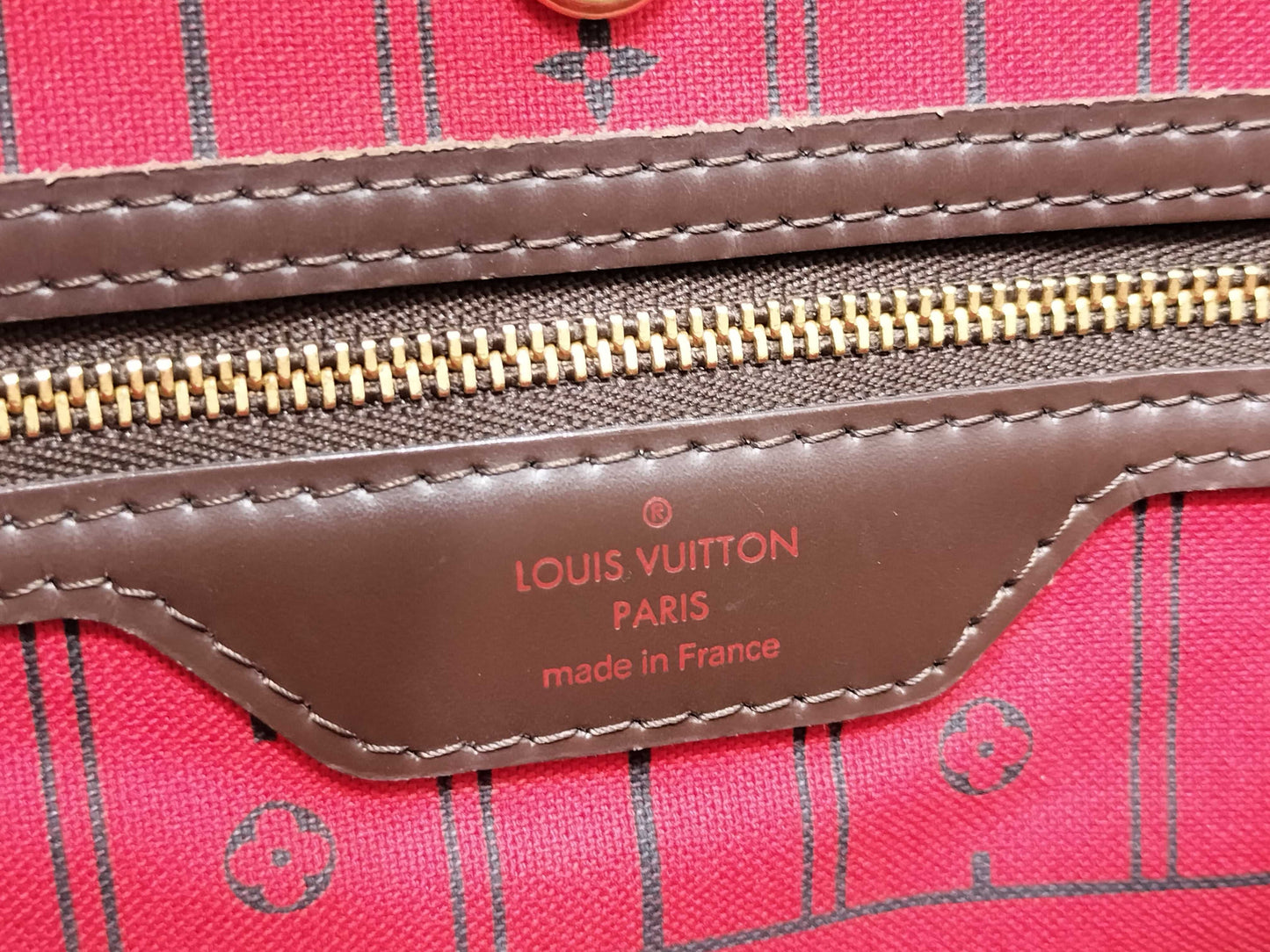 LOUIS VUITTON FL1029 Damier Neverfull GM Tote Bag FL1029 Tote Bag