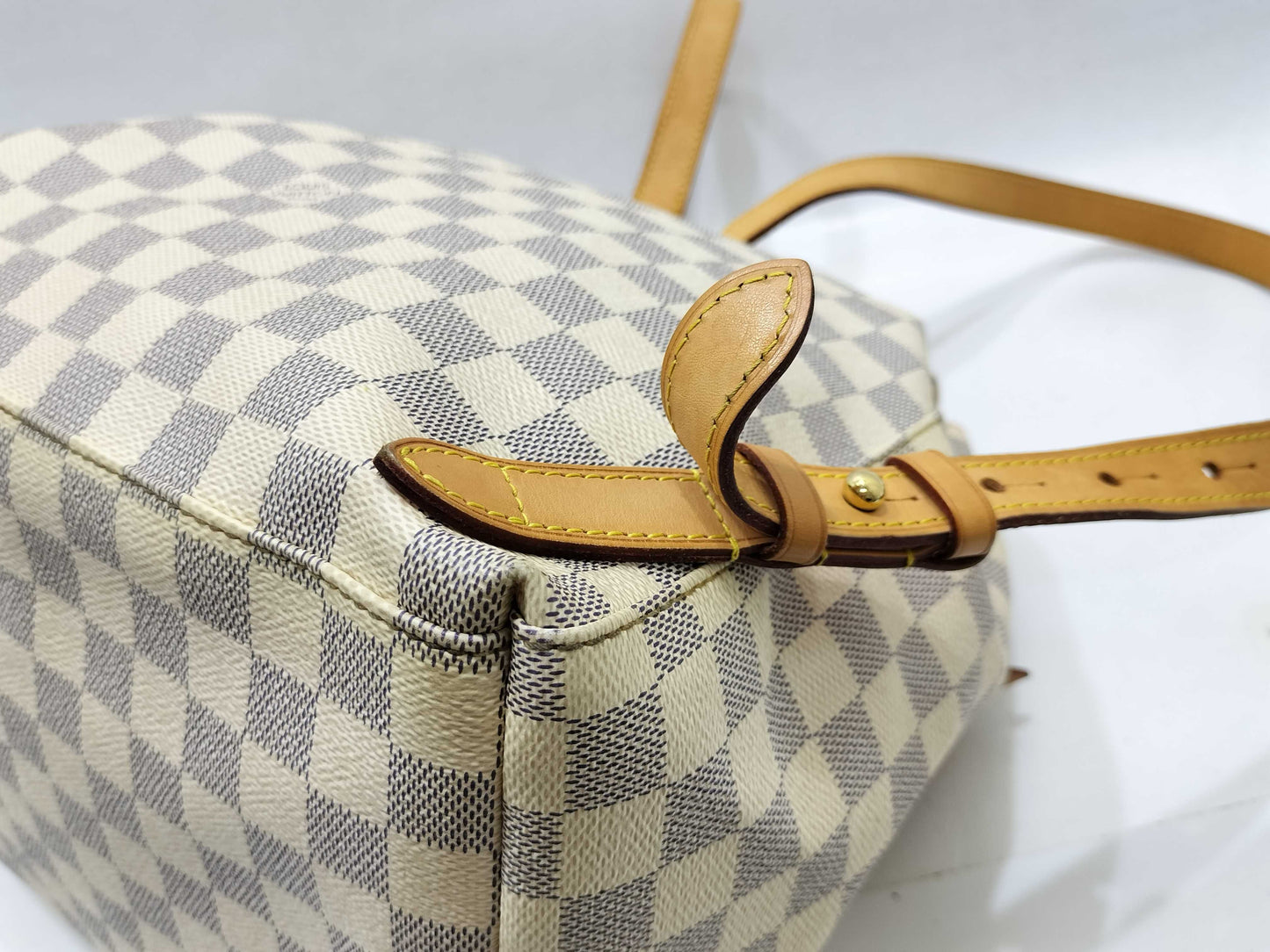 LOUIS VUITTON SR0117 Damier Azur Speron Backpack SR0117 Backpack