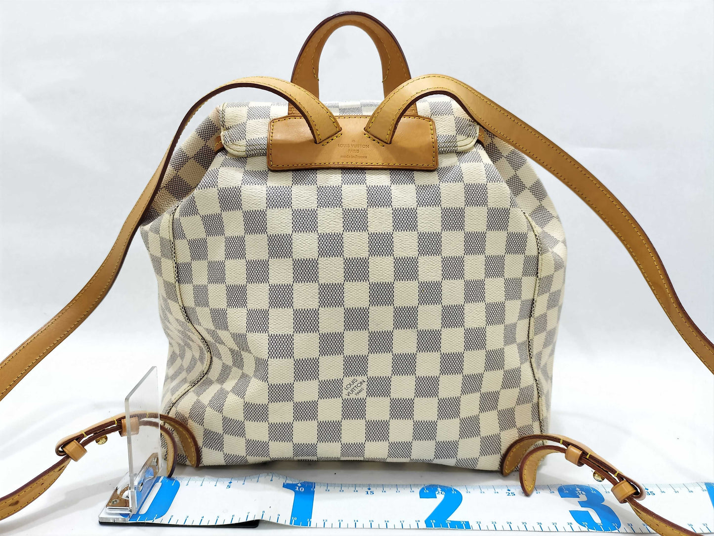 LOUIS VUITTON SR0117 Damier Azur Speron Backpack SR0117 Backpack