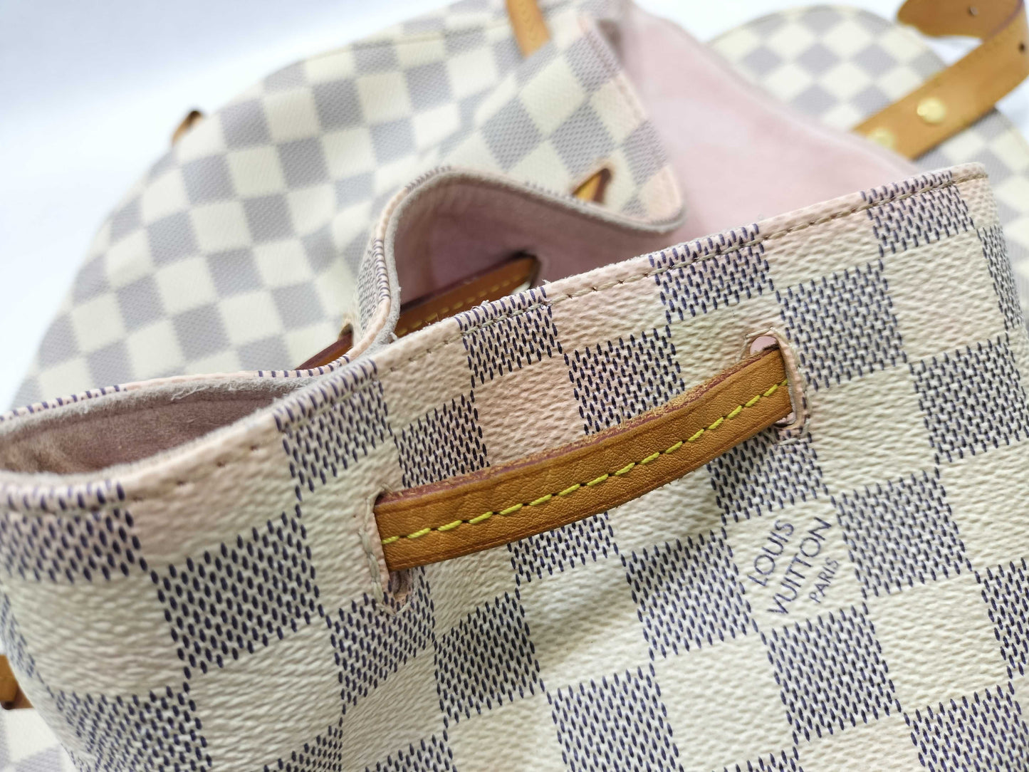 LOUIS VUITTON SR0117 Damier Azur Speron Backpack SR0117 Backpack