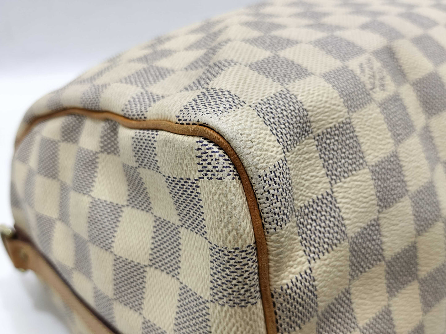 LOUIS VUITTON DU0193 Damier Azur Speedy 25 2-Way Handbag/Shoulder Bag DU0193
