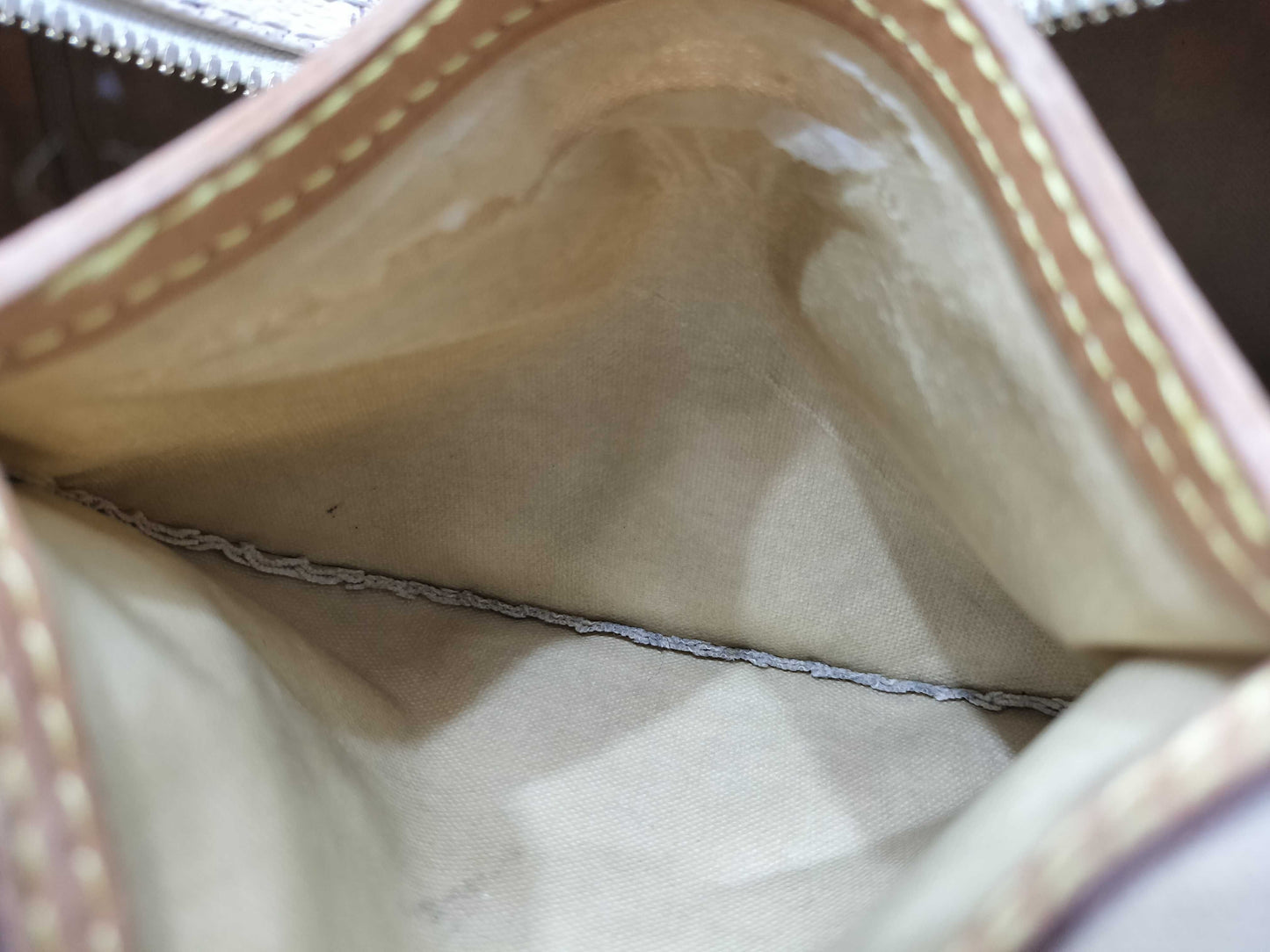 LOUIS VUITTON DU0193 Damier Azur Speedy 25 2-Way Handbag/Shoulder Bag DU0193
