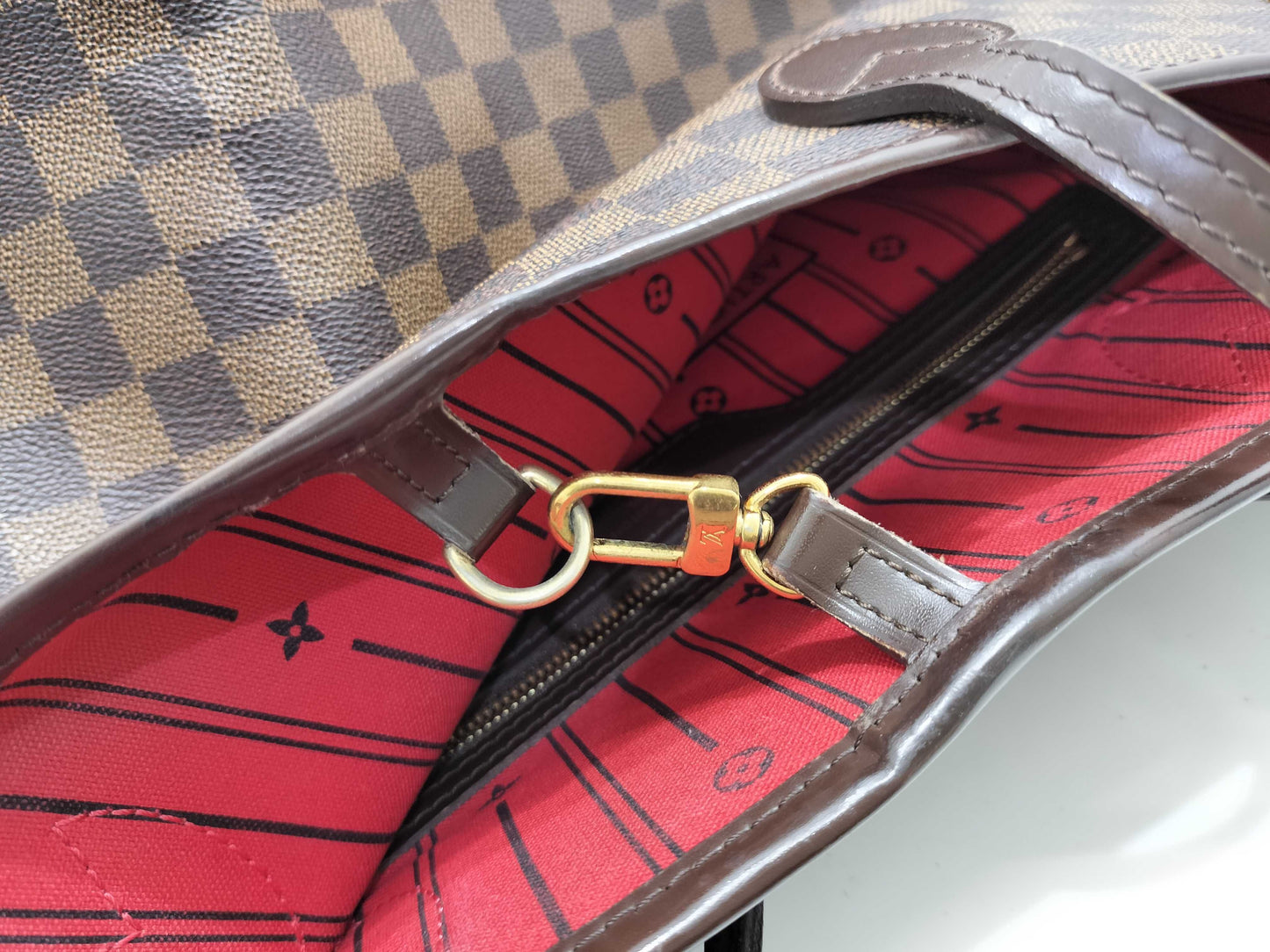LOUIS VUITTON FL2103 Damier Neverfull GM Tote Bag FL2103 Tote Bag