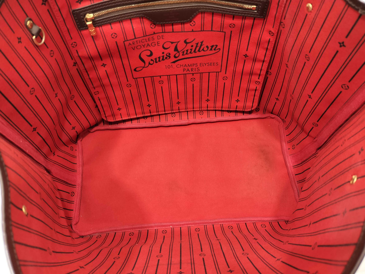 LOUIS VUITTON FL2103 Damier Neverfull GM Tote Bag FL2103 Tote Bag