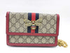 GUCCI GG Supreme GUCCI Margaret Chain Shoulder Bag Clutch Bag