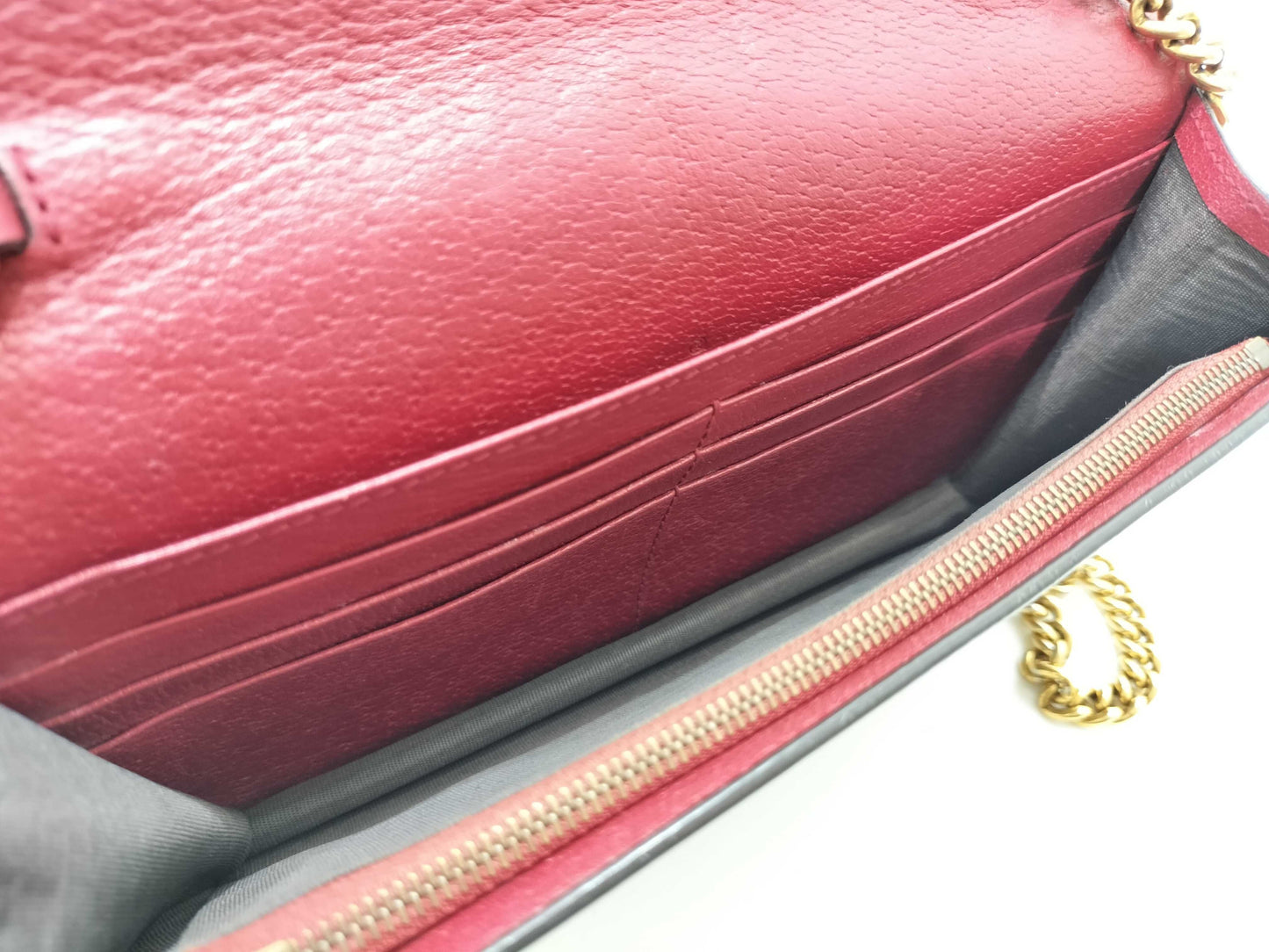GUCCI GG Supreme GUCCI Margaret Chain Shoulder Bag Clutch Bag