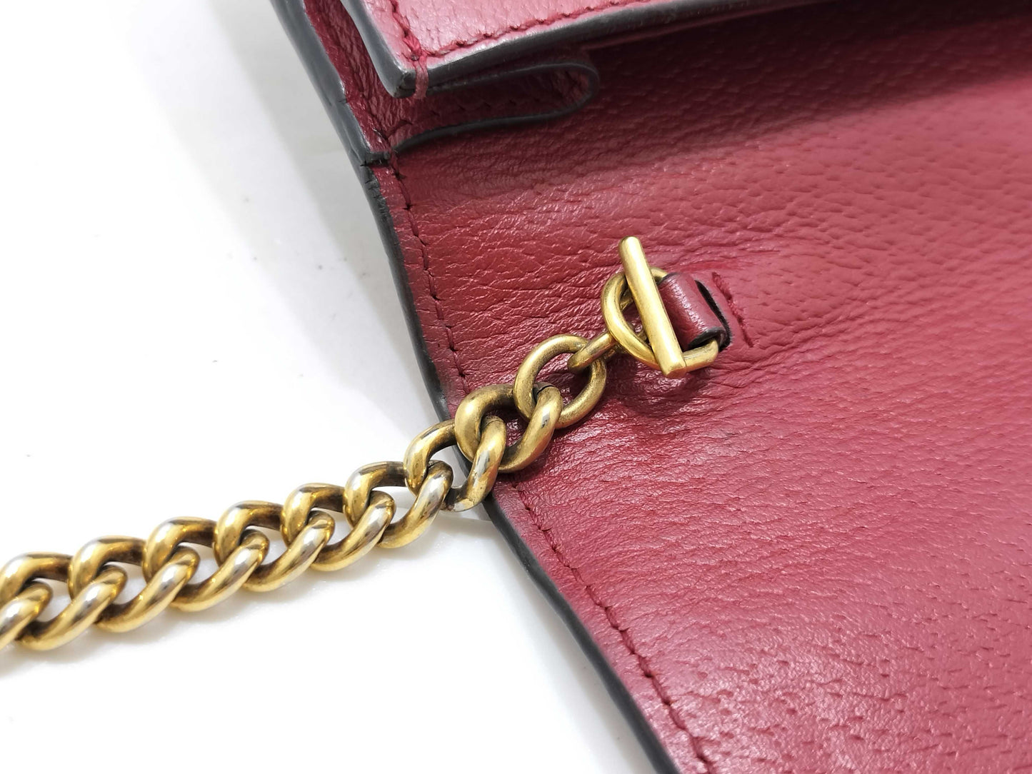 GUCCI GG Supreme GUCCI Margaret Chain Shoulder Bag Clutch Bag