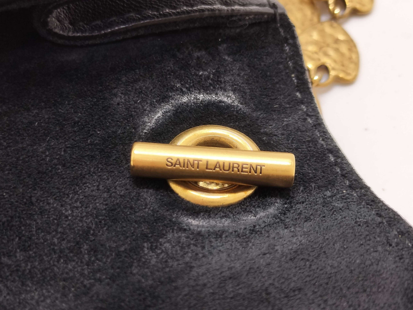 SAINT LAURENT Saint Laurent Heart Chain Shoulder Bag Shoulder Bag