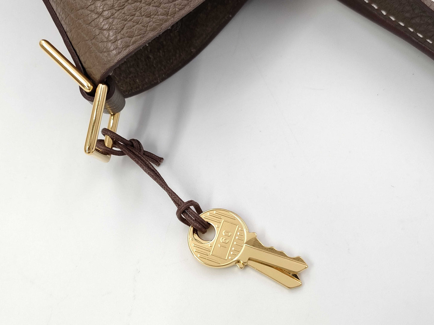 HERMES Picotin MM Etoupe Gold Hardware C Stamp Taurillon Handbag