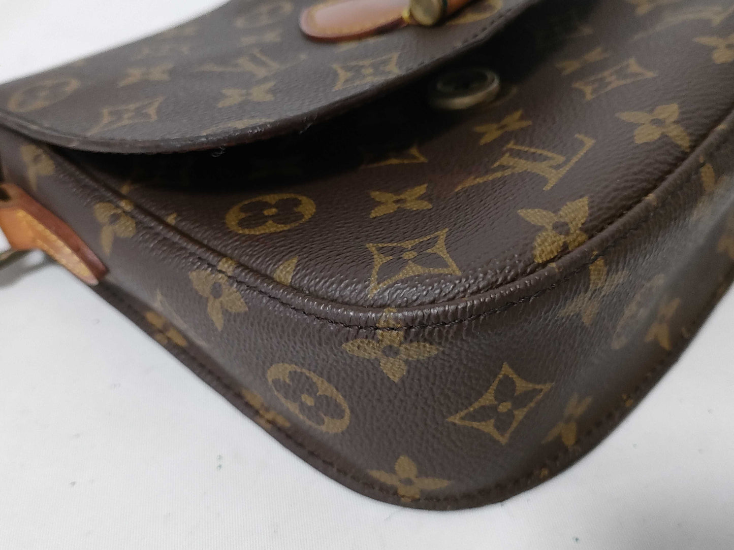 LOUIS VUITTON Monogram LV Mono Mini Saint-Cloud Shoulder Bag
