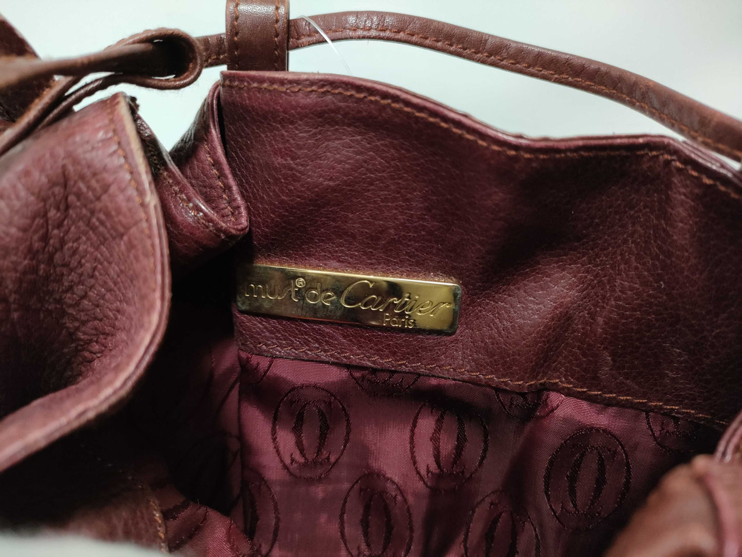 Cartier Must Cartier Bordeaux Must Shoulder Bag