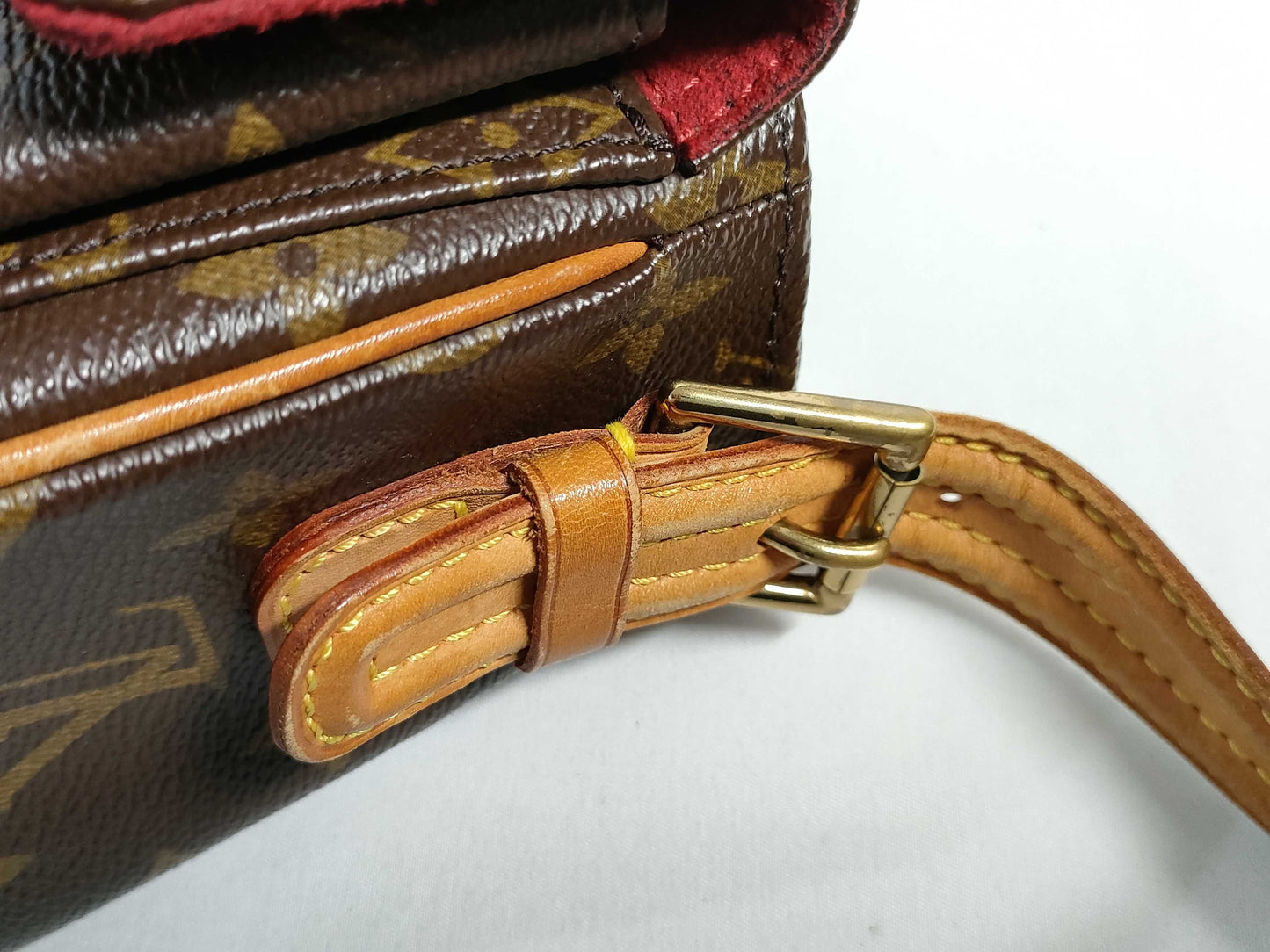 LOUIS VUITTON RFID verification failed. DU1004 Monogram LV Shoulder Bag.