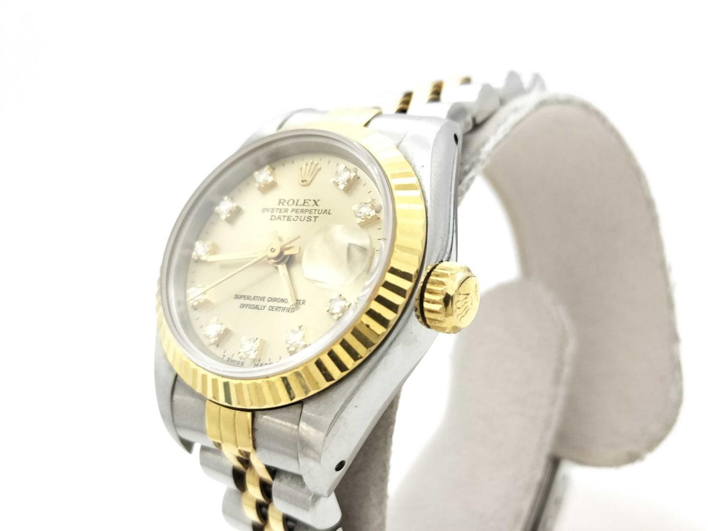 ROLEX 69173G R958043 Champagne Dial Women's Watch