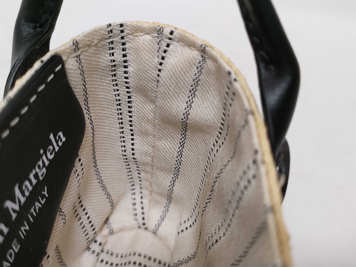 Maison Margiela Micro Bag Paper Tote Bag Charm Mini Basket Bag Handbag