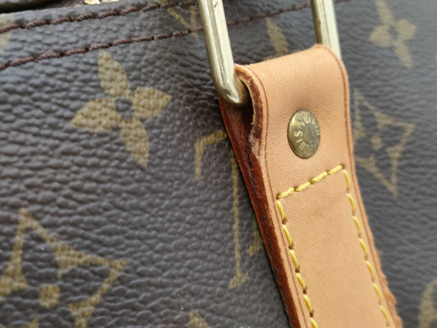LOUIS VUITTON Monogram Keepall Bandouliere 55 Boston Bag SP1918 Bag