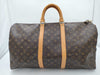 LOUIS VUITTON Monogram Keepall Bandouliere 55 Boston Bag SP1918 Bag