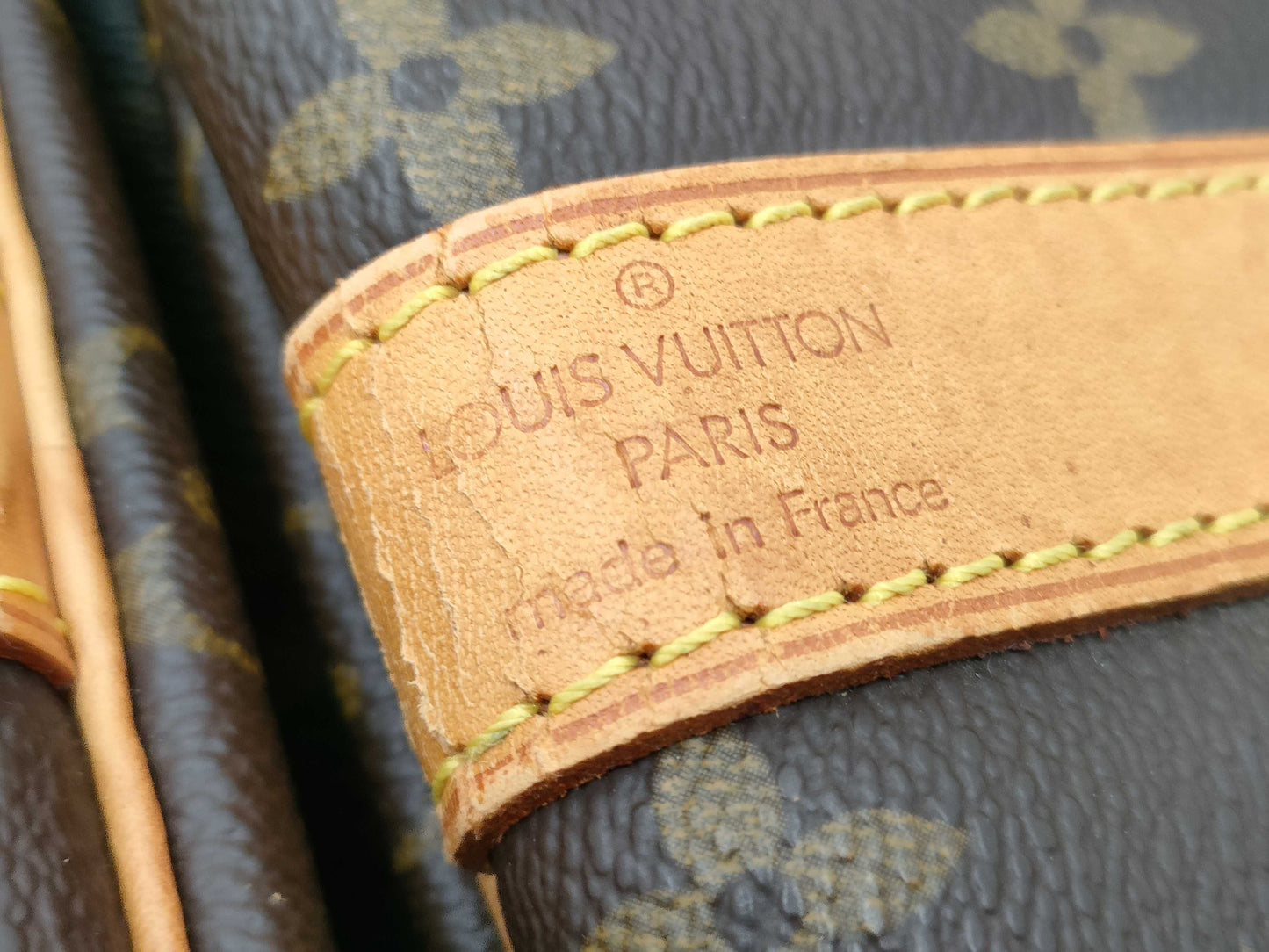 LOUIS VUITTON Monogram Keepall Bandouliere 55 Boston Bag SP1918 Bag