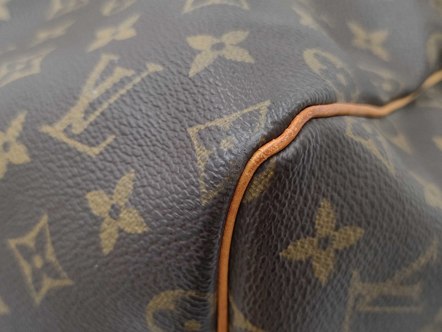 LOUIS VUITTON Monogram Keepall Bandouliere 55 Boston Bag SP1918 Bag