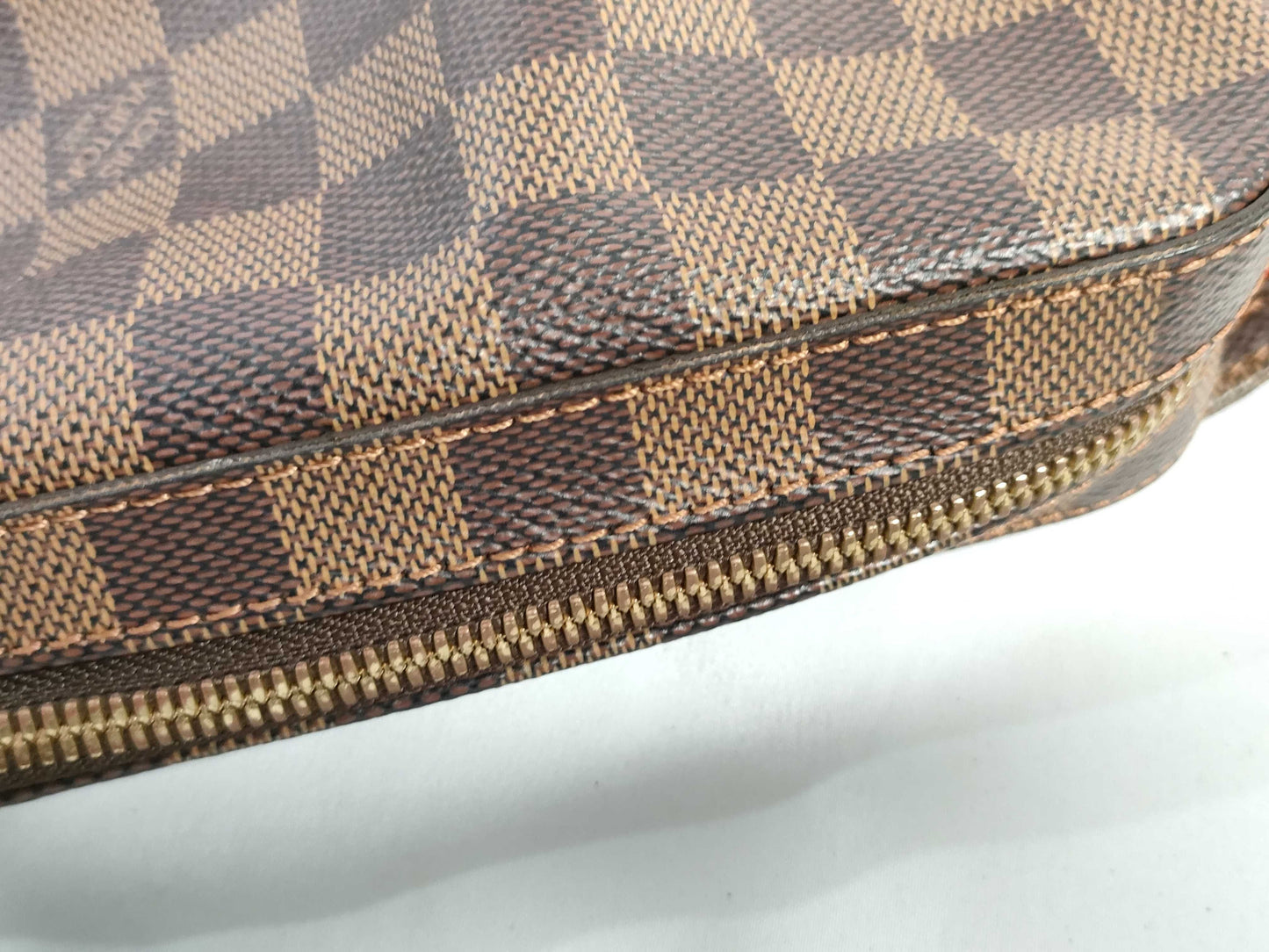LOUIS VUITTON RFID verification not possible CA0074 Damier Louis Vuitton Damier Damier Geronimos body bag shoulder bag