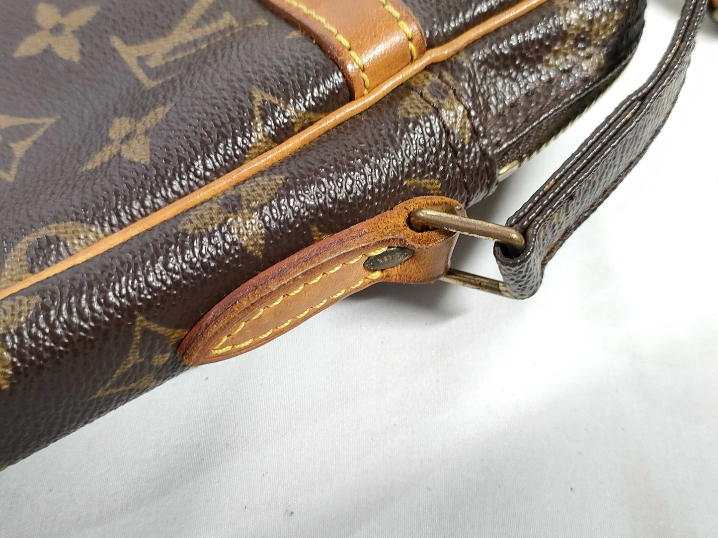 LOUIS VUITTON RFID verification failed. SL0052 Monogram Louis Vuitton Danube Shoulder Bag.