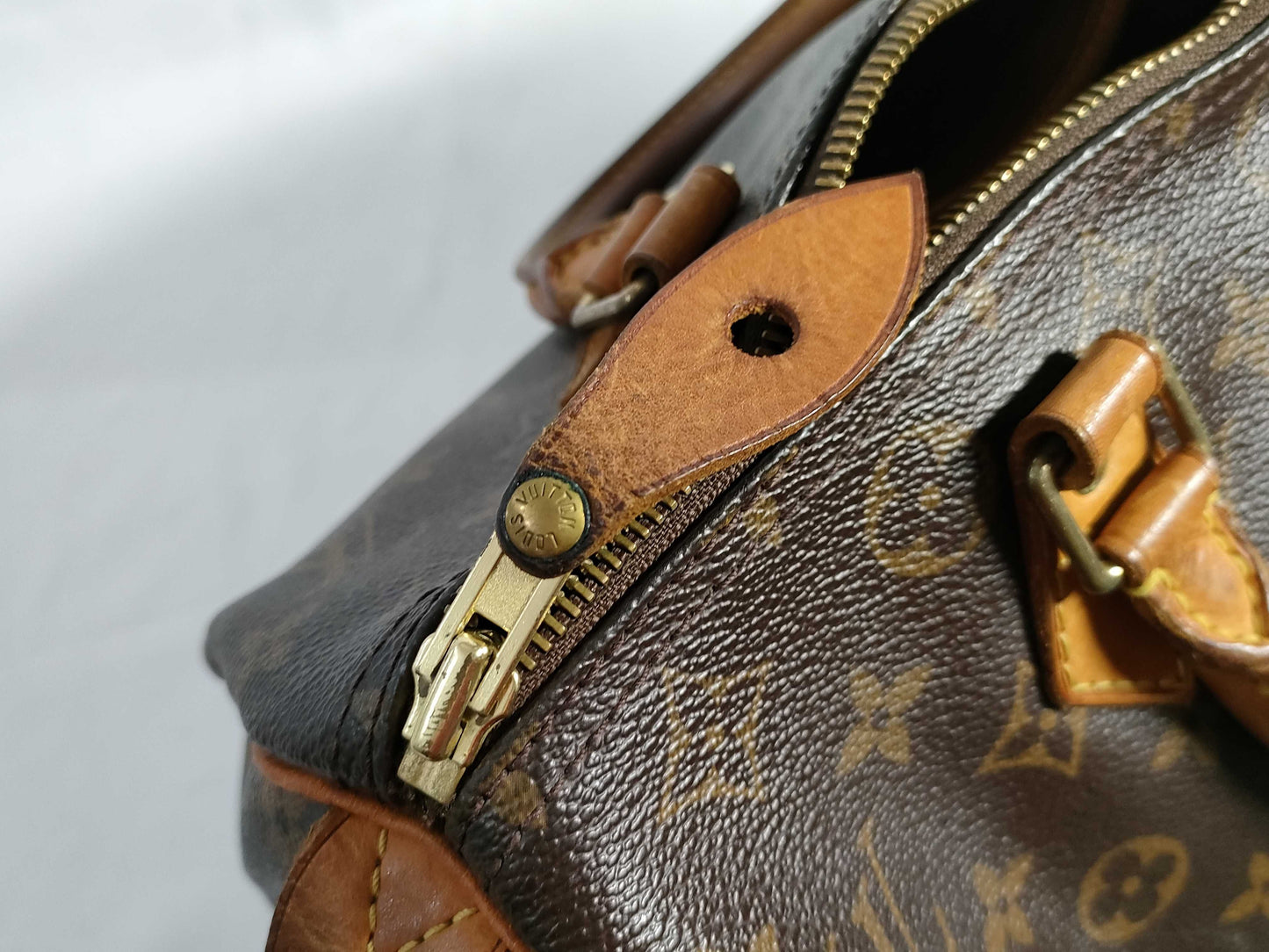 LOUIS VUITTON RFID verification failed. AA1003 Monogram Louis Vuitton Speedy 30 M41526 handbag.