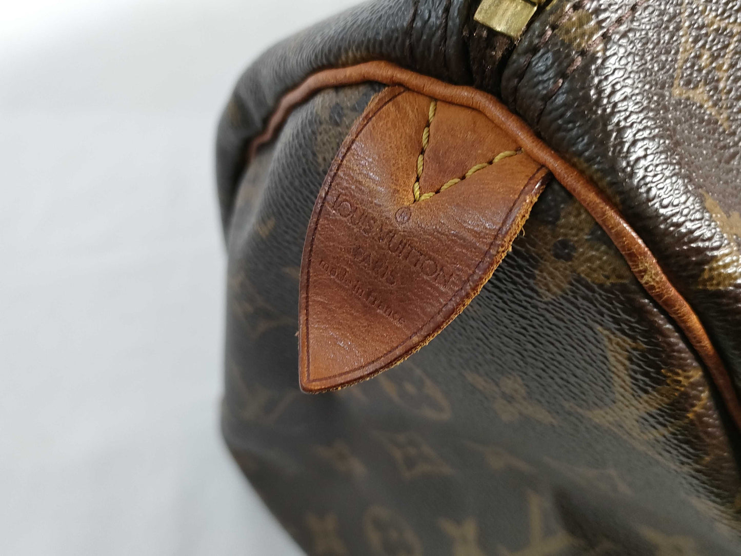 LOUIS VUITTON RFID verification failed. AA1003 Monogram Louis Vuitton Speedy 30 M41526 handbag.