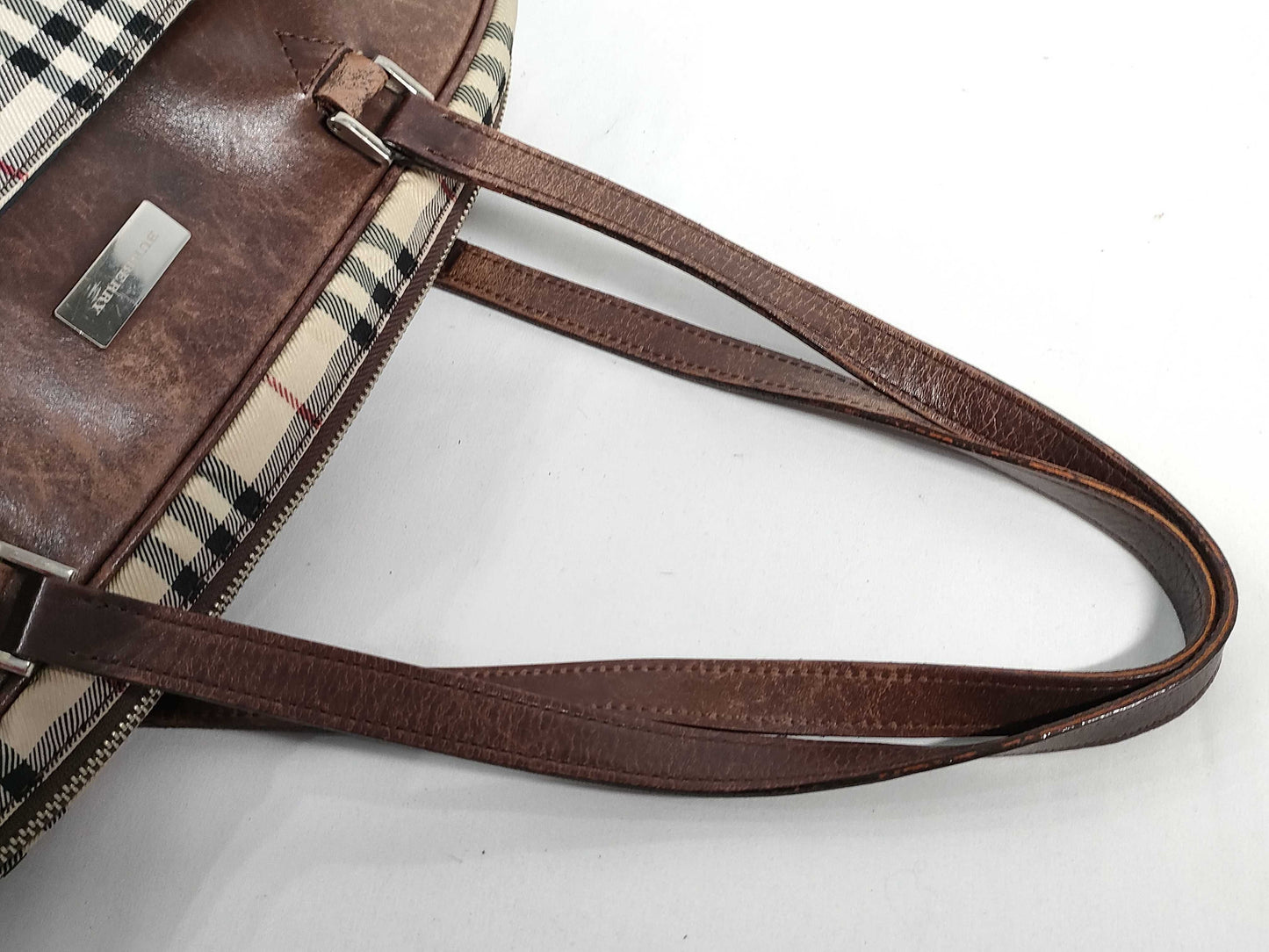 BURBERRY Nova Check Bag Handbag