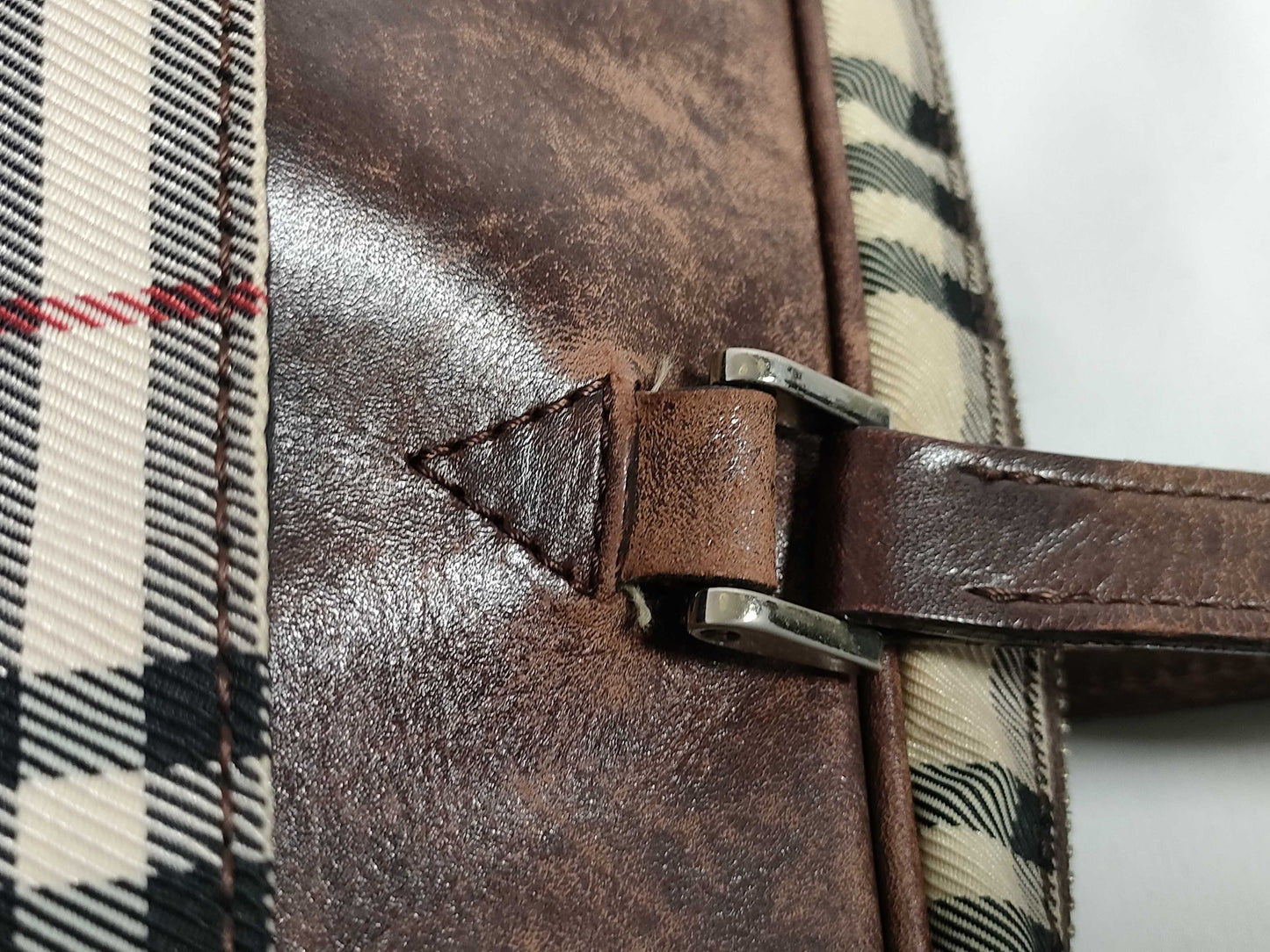 BURBERRY Nova Check Bag Handbag