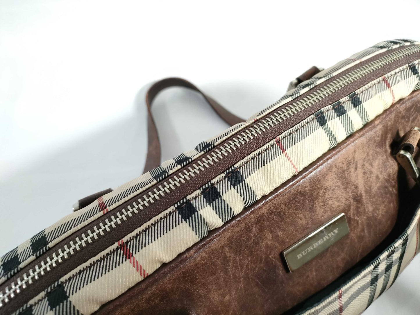 BURBERRY Nova Check Bag Handbag