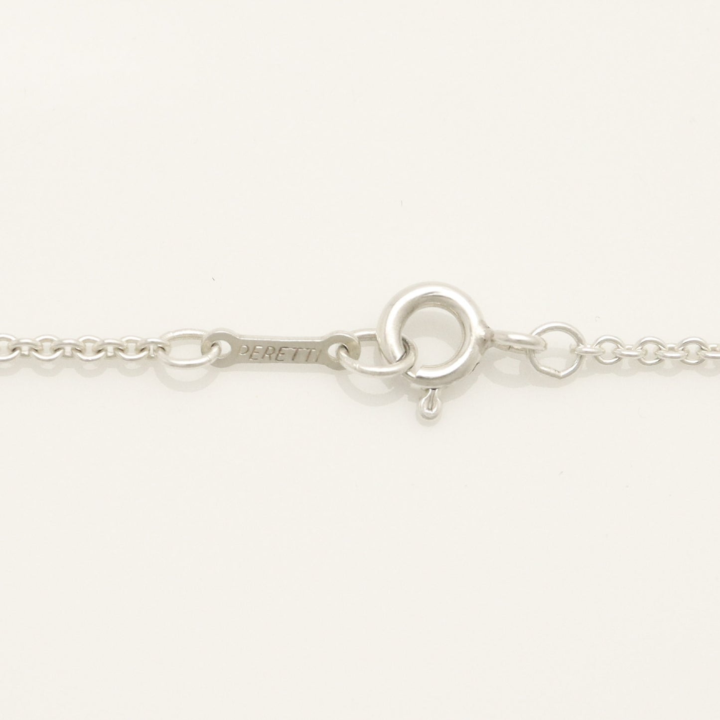 Tiffany & Co. Bean Necklace Pendant, Sterling Silver , Weight: 11.10g