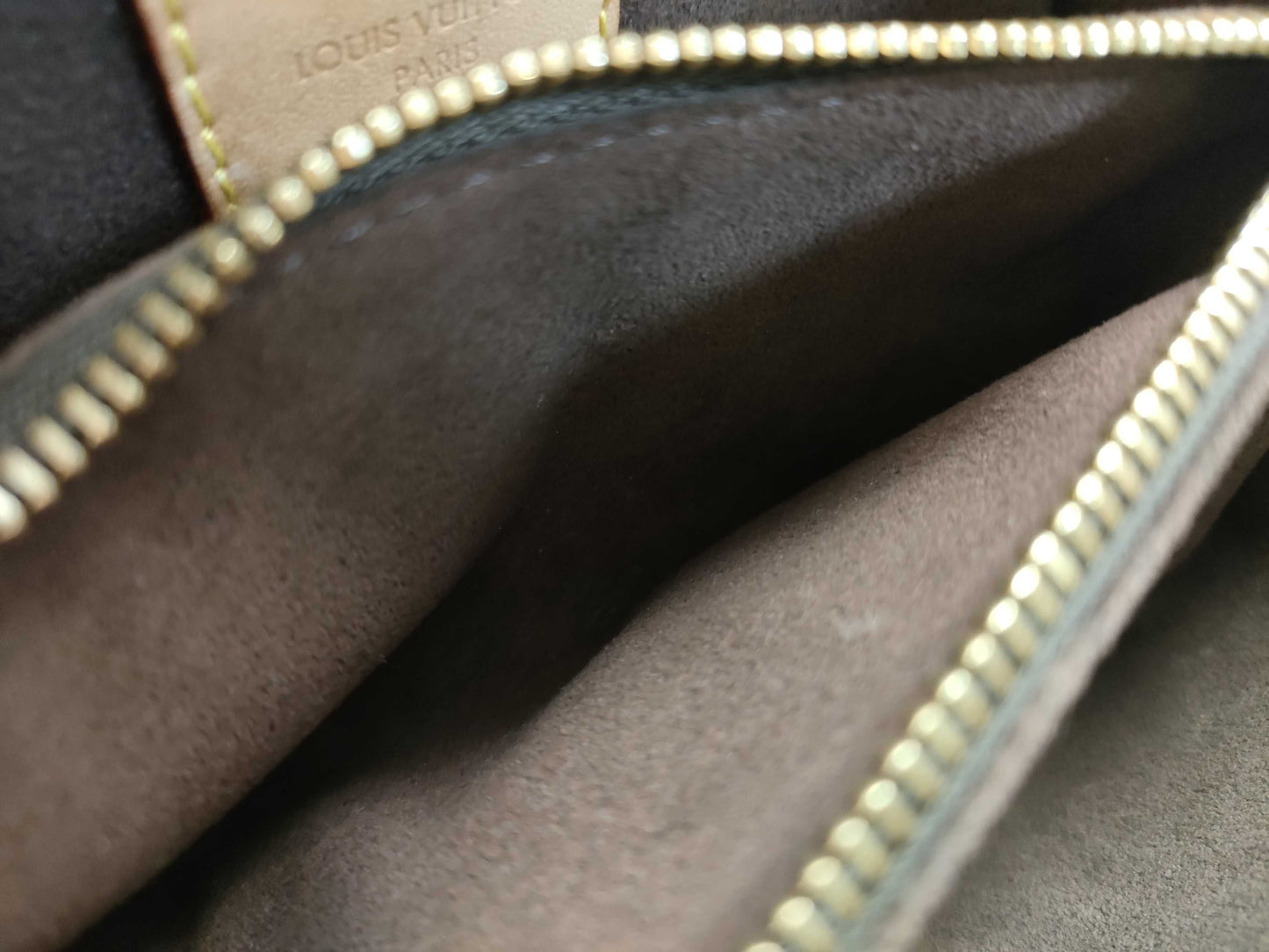 LOUIS VUITTON RFID Verified, Serial Number Unverifiable, Monogram Louis Vuitton Monogram Pochette Metis EW M46279 Brown RFID Enabled Shoulder Bag