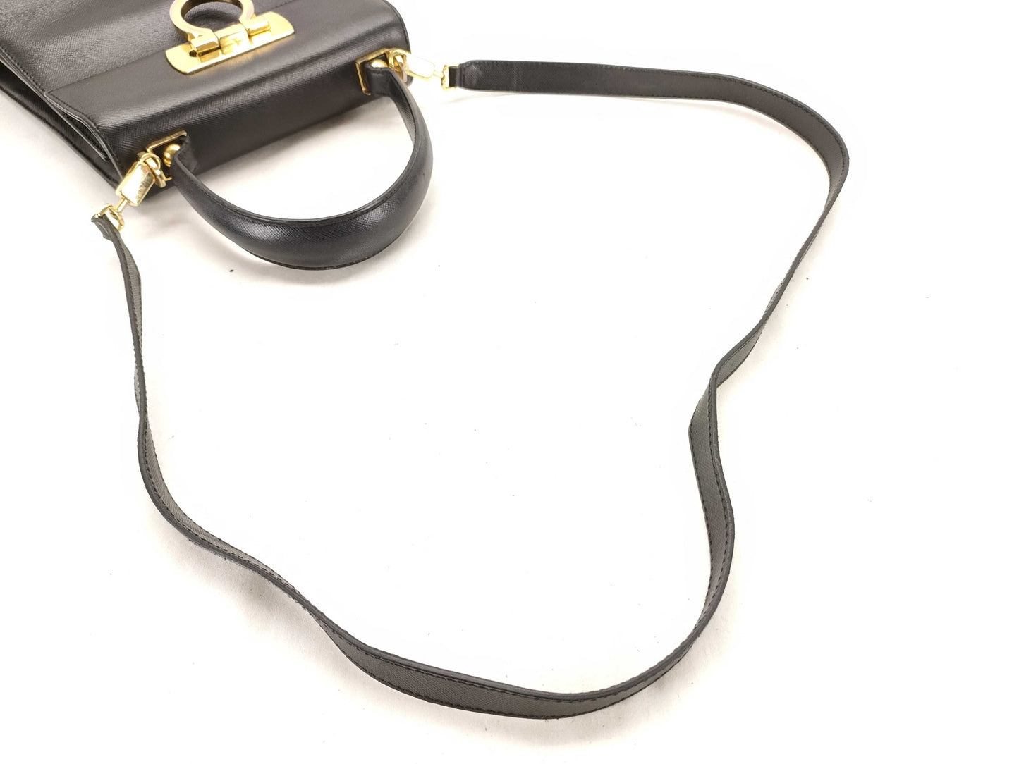 Salvatore Ferragamo Gancini 2-Way Handbag Gancini Handbag