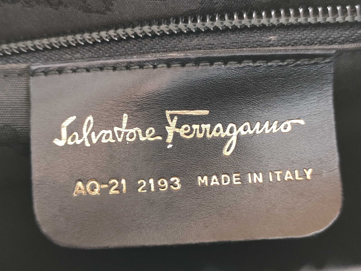 Salvatore Ferragamo Gancini 2-Way Handbag Gancini Handbag