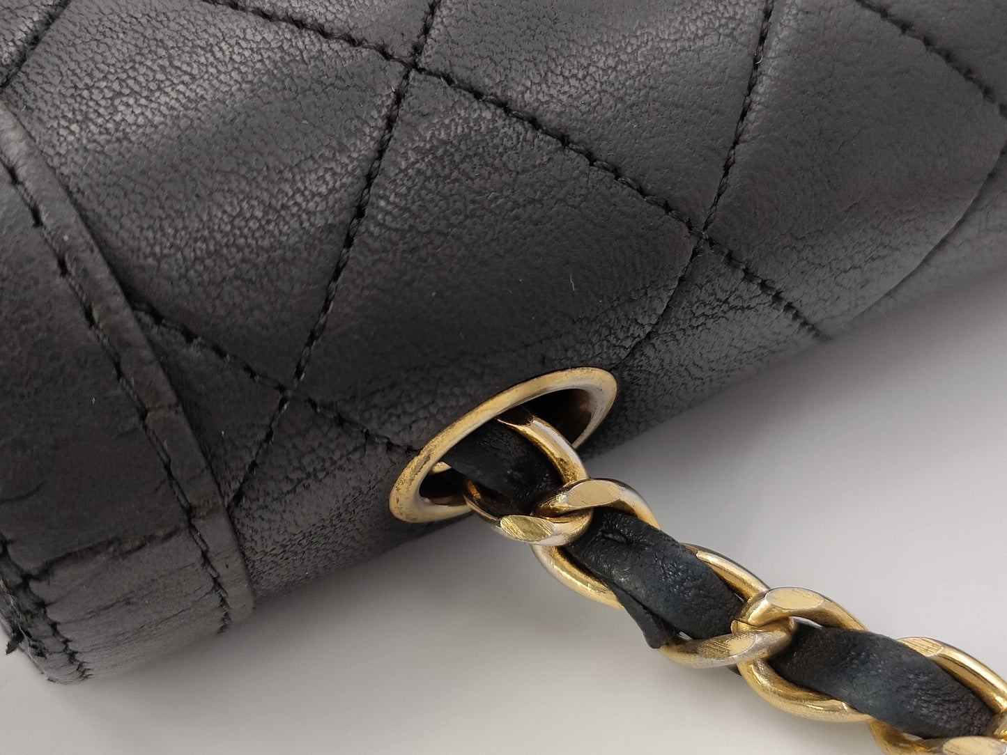 Vintage CHANEL Matelasse Lambskin Shoulder Bag