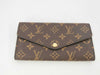LOUIS VUITTON LV Monogram Portefeuille Sarah Long Wallet M62235