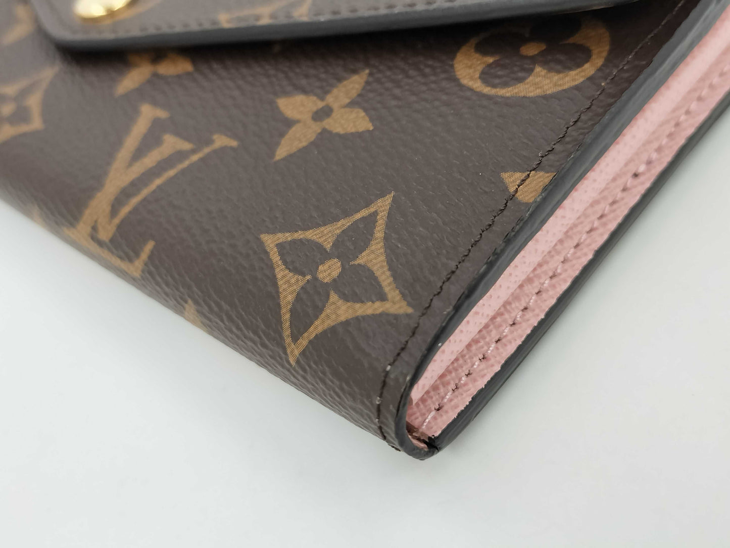 LOUIS VUITTON LV Monogram Portefeuille Sarah Long Wallet M62235
